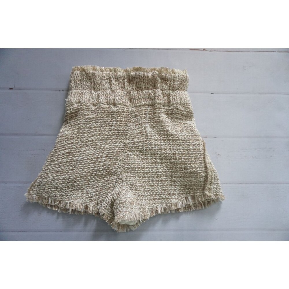 IRO Women Beige Tweed Shorts – Size EUR 36 - Picture 6 of 8